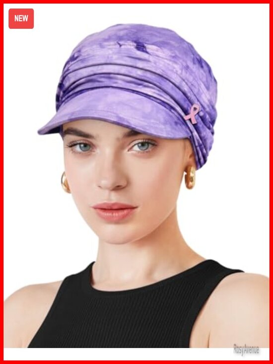 Viscose Newsboy Cap Chemo Headwear Summer Hat